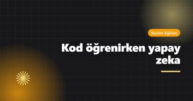Kod öğrenirken yapay zeka
